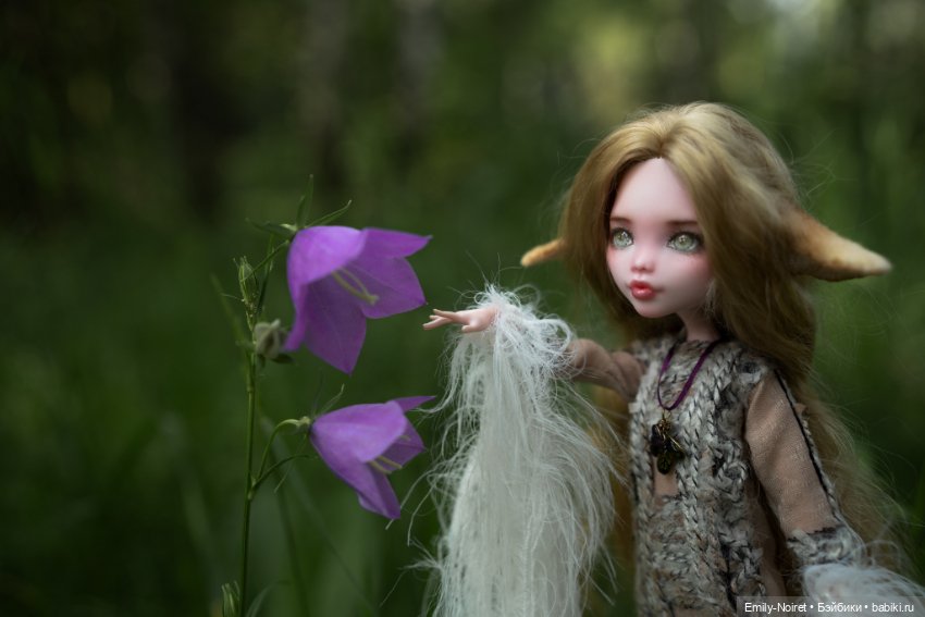 В лесу — ООАК Monster High и Ever After High: репейнт (фото 7)