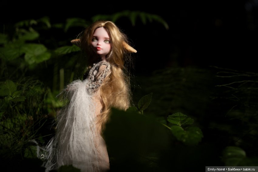 В лесу — ООАК Monster High и Ever After High: репейнт (фото 8)