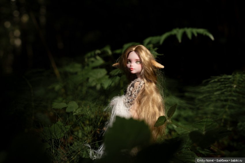 В лесу — ООАК Monster High и Ever After High: репейнт (фото 10)