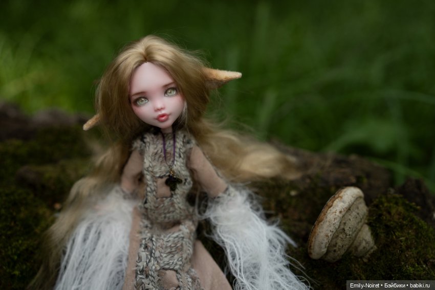 В лесу — ООАК Monster High и Ever After High: репейнт (фото 3)