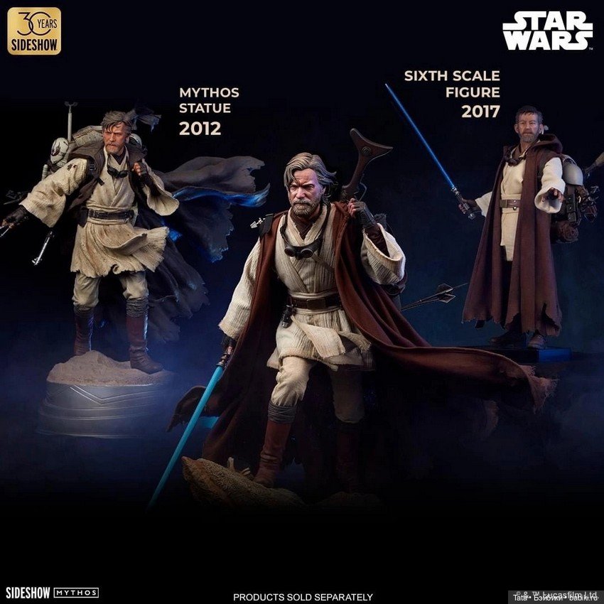 Sideshow - статуя Оби-ван Кеноби в линейке Mythos (фото 5)