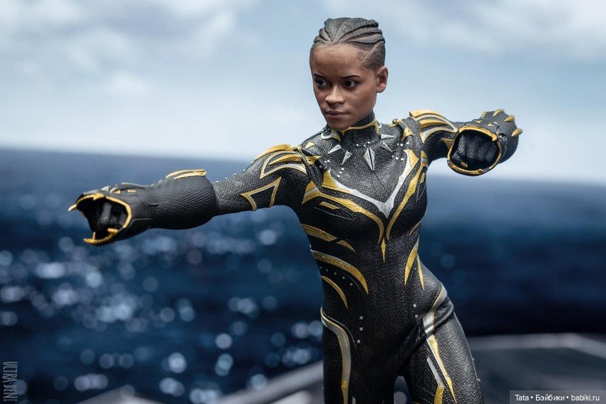 Фигурка Чёрной Пантеры (Шури) (фото 2)