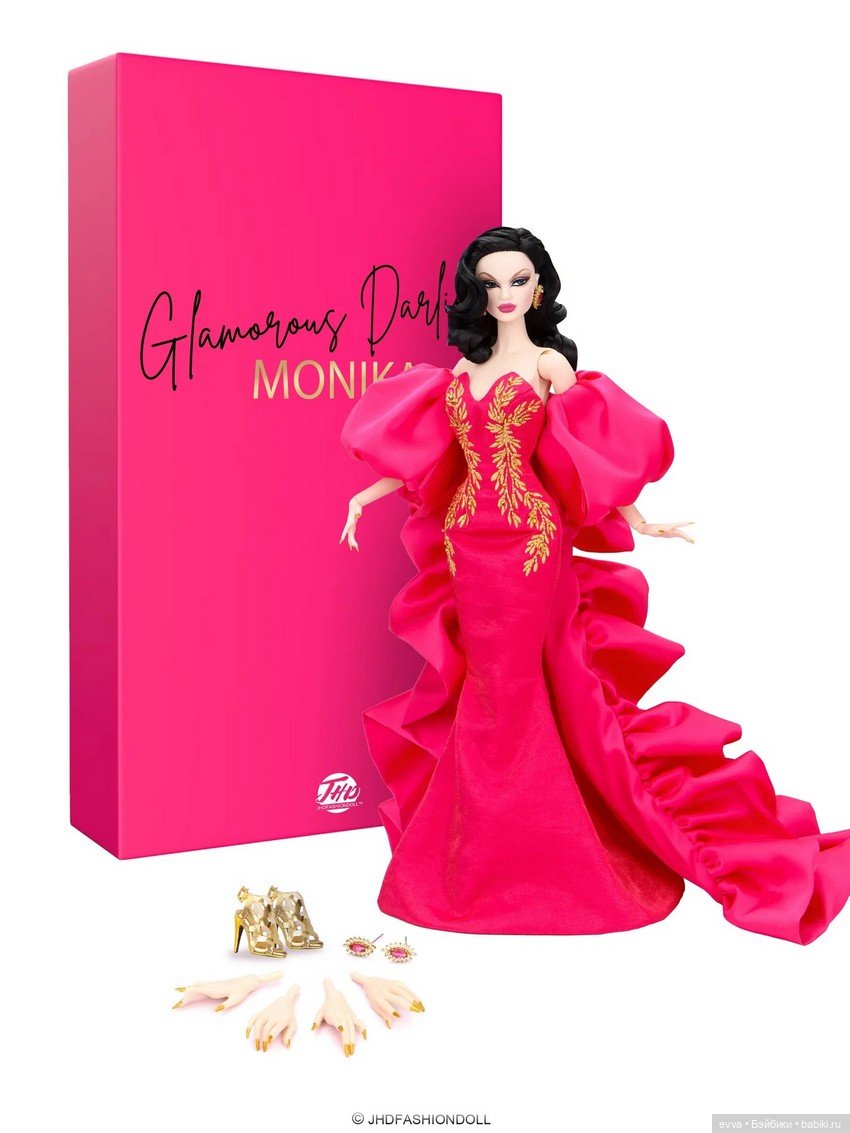 Кукла Glamorous Darling Monika от JHD Fashion Doll (фото 3)