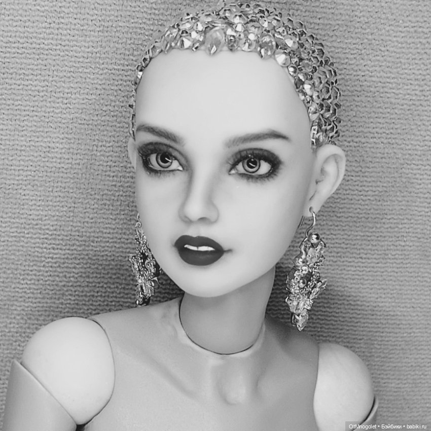 Новая модель Рада — Авторские шарнирные куклы своими руками: лепка (фото 4)