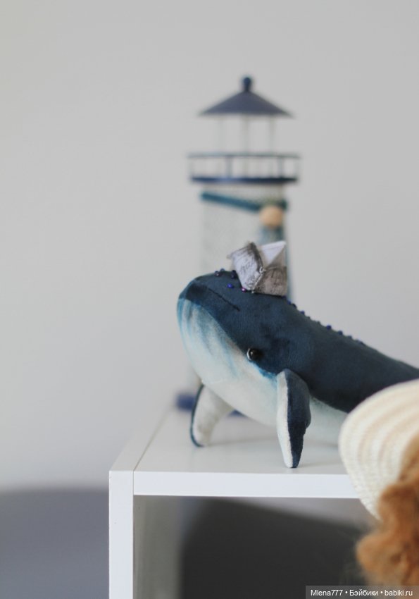 Девочка и кит — Авторские текстильные куклы: Вальдорфские (фото 6)