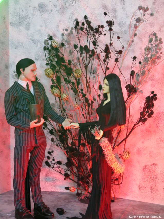 Цветник семейки Аддамс — Фотоистории с куклами BJD (БЖД): сериалы