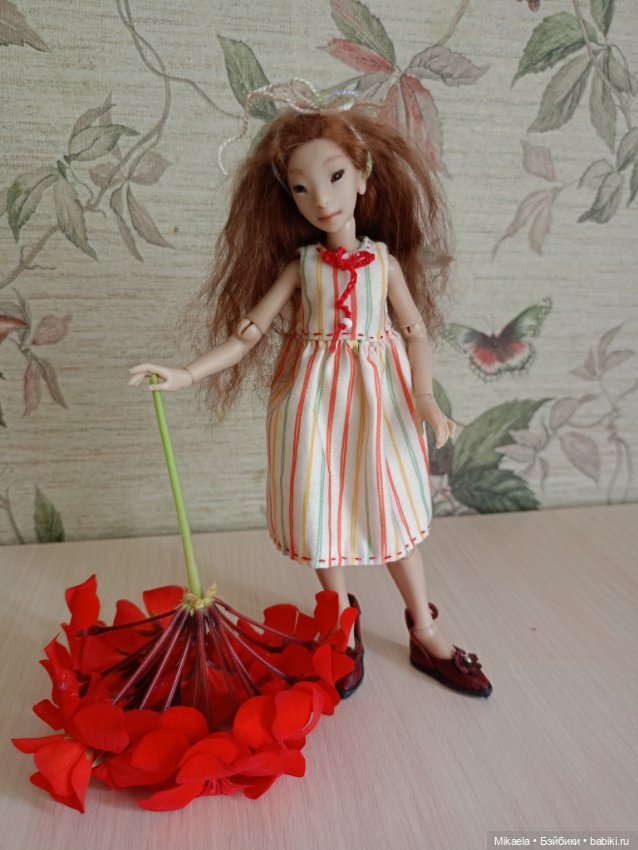Девочка и герань — Домашние фото авторских кукол: личные коллекции (фото 5)