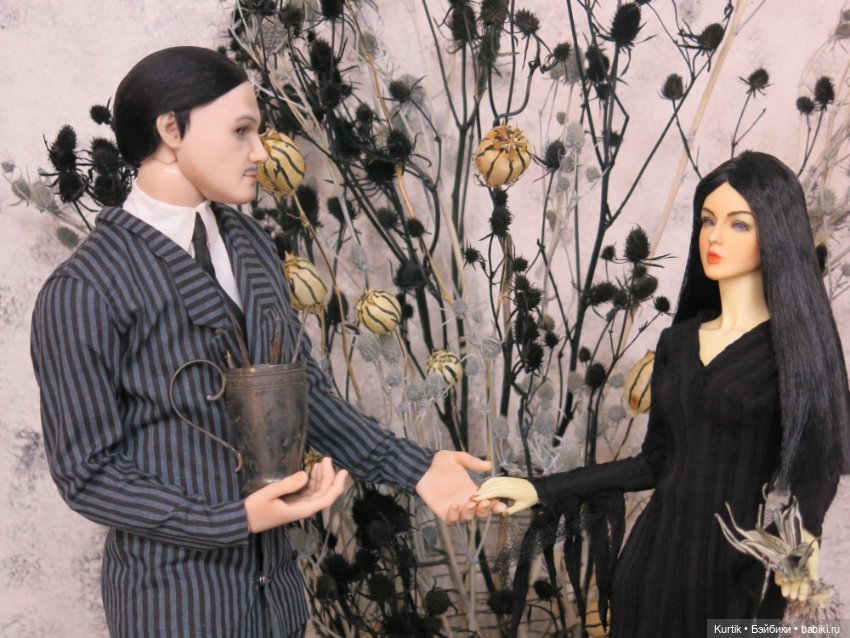 Цветник семейки Аддамс — Фотоистории с куклами BJD (БЖД): сериалы (фото 9)