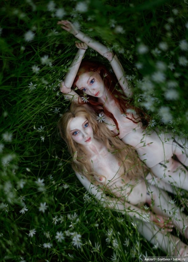 Июневые наброски — Авторские фарфоровые куклы (OOAK): ручная работа