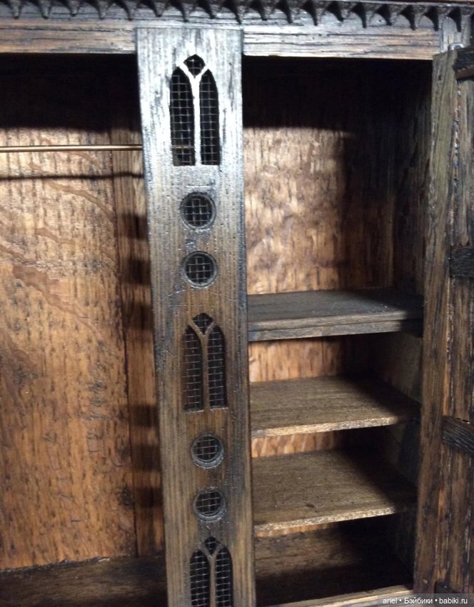 Реалистичный миниатюрный шкаф от Мастера Ян Х (фото 6)