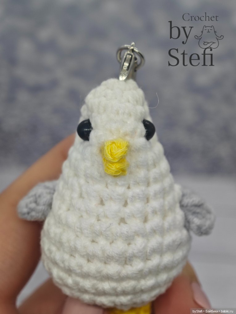 Чайка — Вязаные игрушки и амигуруми: крючком (фото 5)