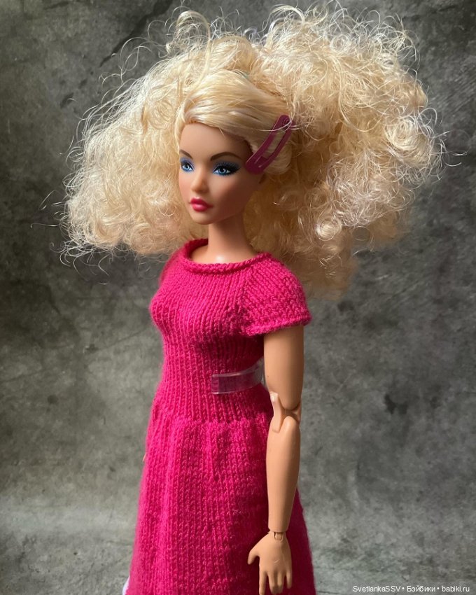 Вязаные платья для кукол — Одежда и обувь для кукол своими руками: фото