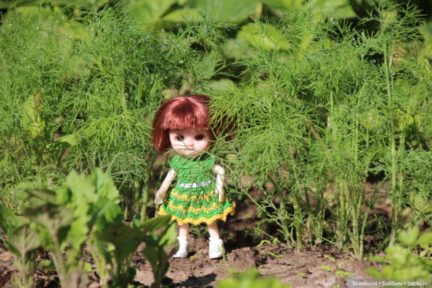 Бусинка на даче — Куклы Baboliy (Баболи (фото 10)