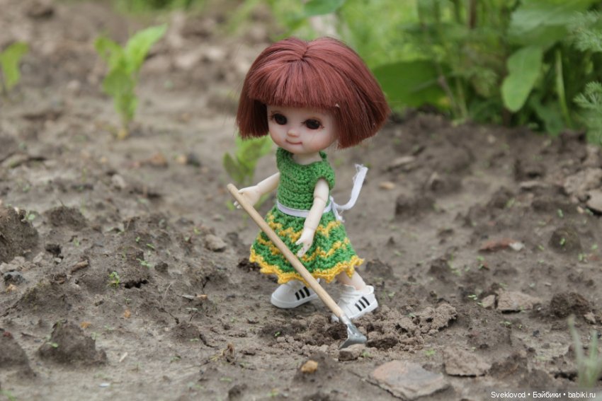 Бусинка на даче — Куклы Baboliy (Баболи