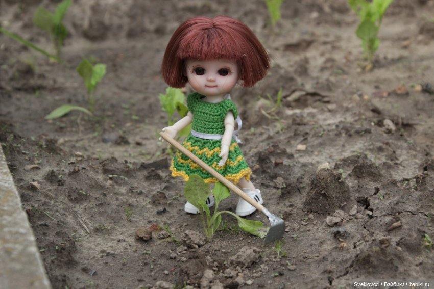 Бусинка на даче — Куклы Baboliy (Баболи (фото 2)