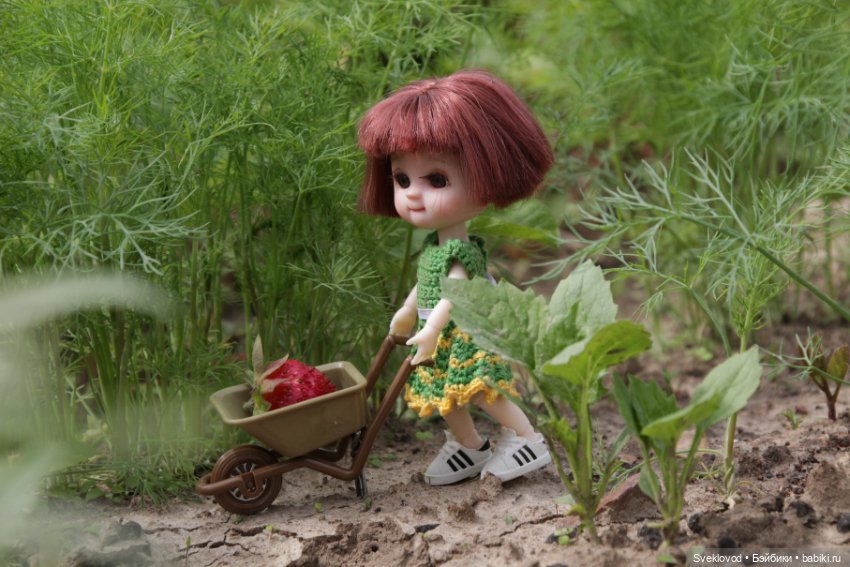 Бусинка на даче — Куклы Baboliy (Баболи (фото 6)