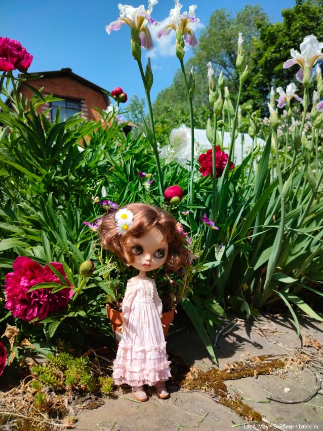 Летняя прогулка в саду — Одежда и обувь для кукол своими руками: фото (фото 7)