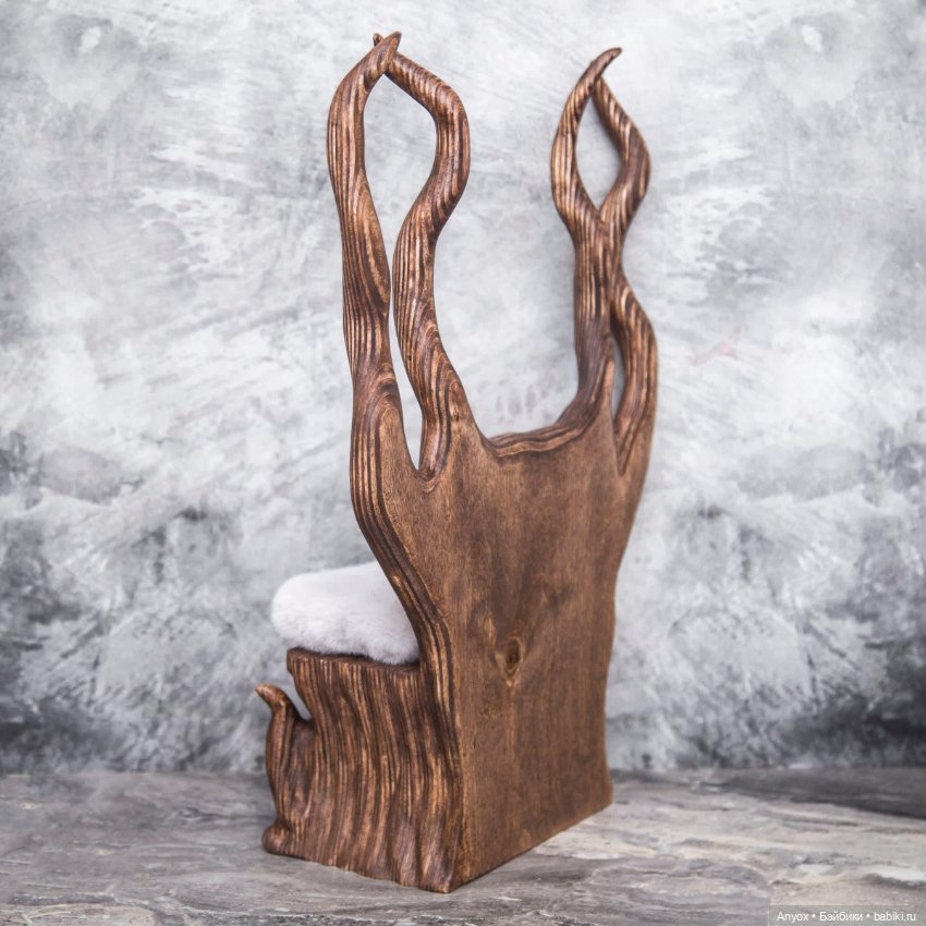 Трон для Больших феечек — Мебель для кукол и домиков: фото (фото 6)