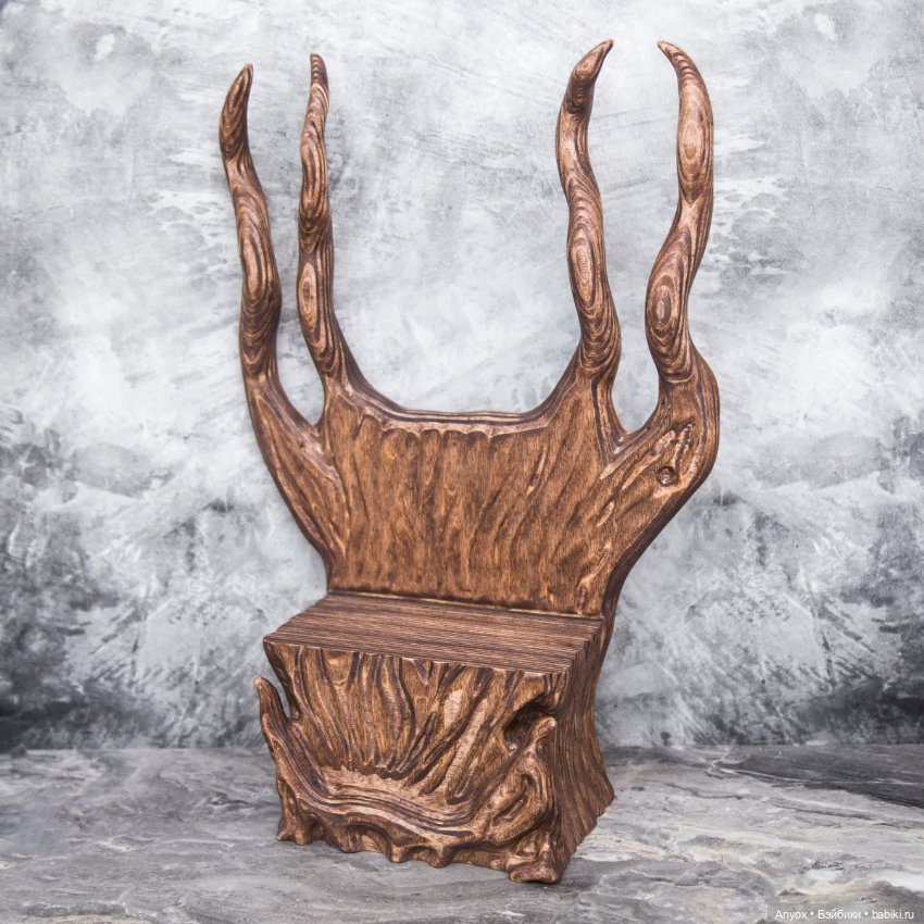 Трон для Больших феечек — Мебель для кукол и домиков: фото (фото 8)