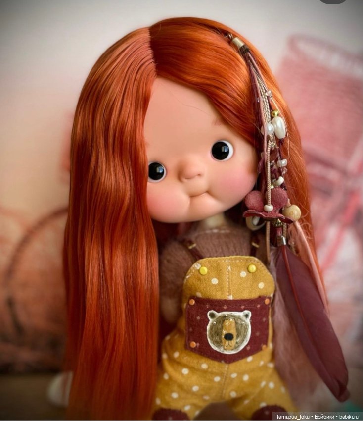 Мое увлечение - парики — Куклы Qbaby (Кьюбейби) Rodgerdoll: для тела Ob11 (фото 9)