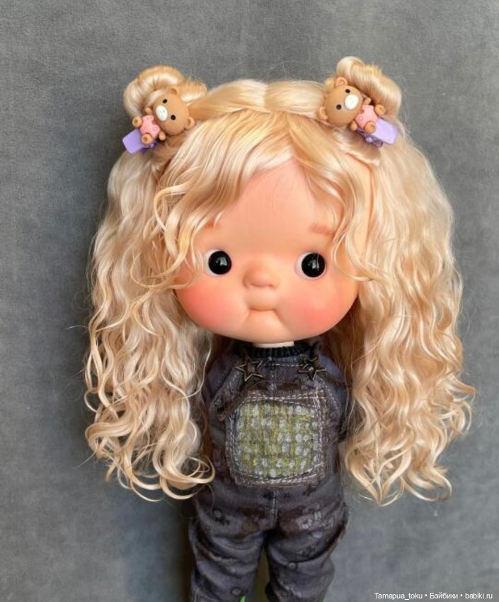 Мое увлечение - парики — Куклы Qbaby (Кьюбейби) Rodgerdoll: для тела Ob11 (фото 8)