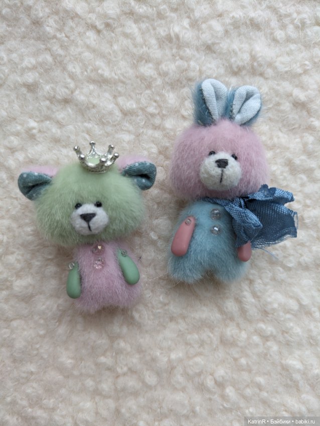 Разноцветные малыши — Авторские мишки Тедди и друзья: фото (фото 8)