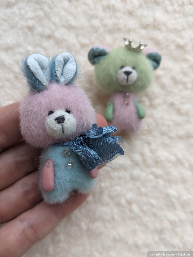 Разноцветные малыши — Авторские мишки Тедди и друзья: фото (фото 6)