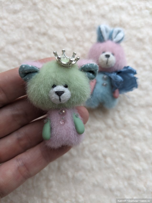 Разноцветные малыши — Авторские мишки Тедди и друзья: фото (фото 7)