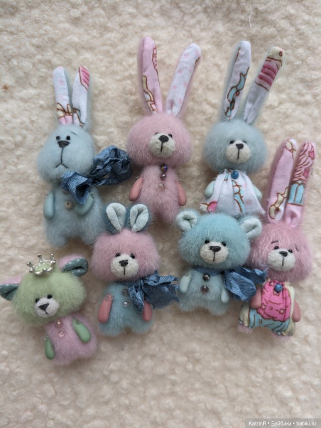 Разноцветные малыши — Авторские мишки Тедди и друзья: фото