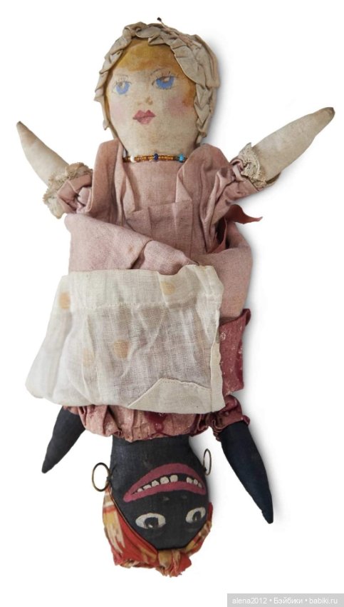 Перевертыши - антикварные американские куклы (фото 6)
