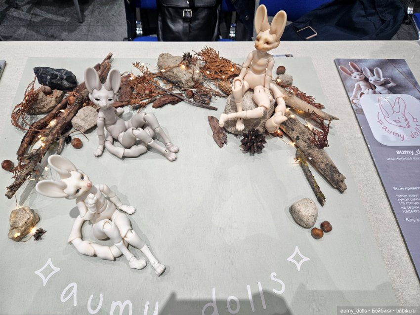 Лисички Dollscar 2024 — Авторские шарнирные куклы своими руками: лепка (фото 6)