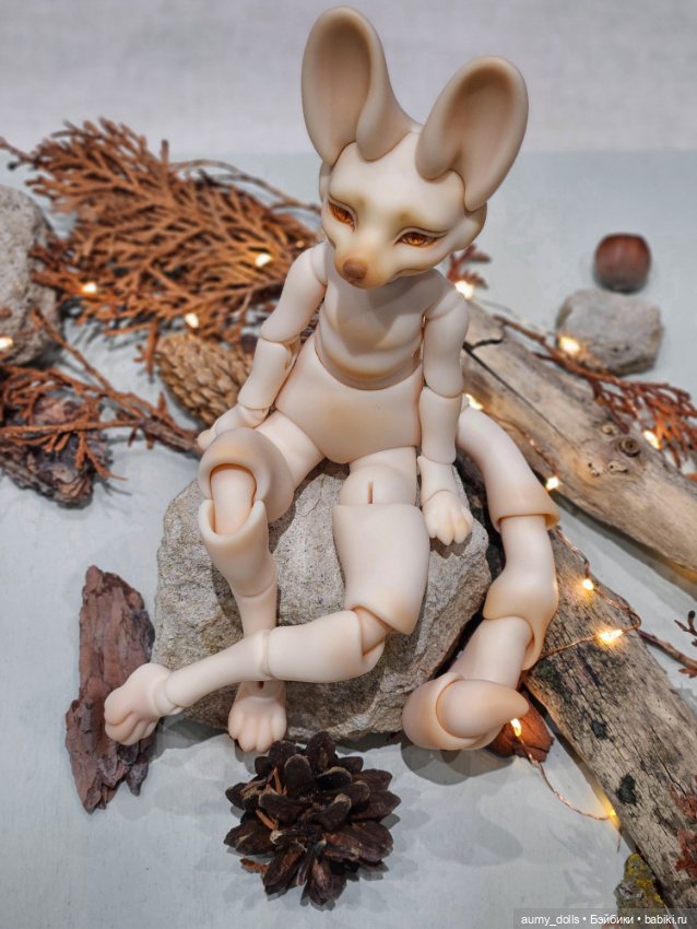 Лисички Dollscar 2024 — Авторские шарнирные куклы своими руками: лепка (фото 2)