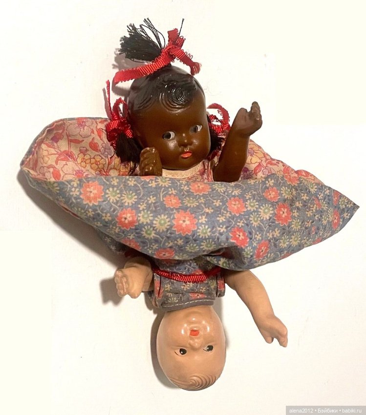 Перевертыши - антикварные американские куклы