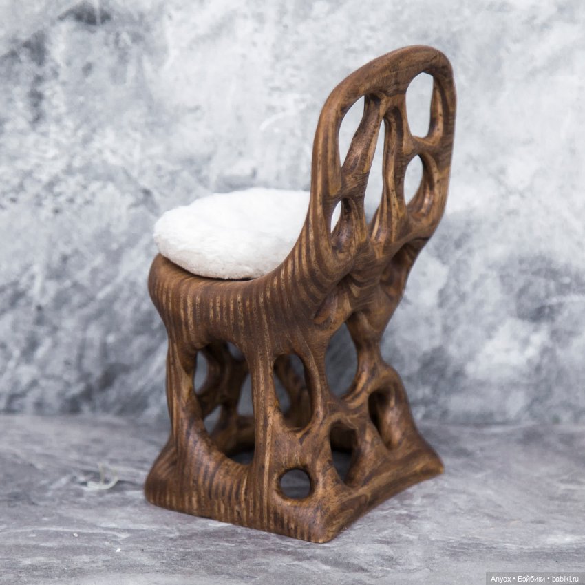 Стульчик с подсветкой — Мебель для кукол и домиков: фото (фото 4)