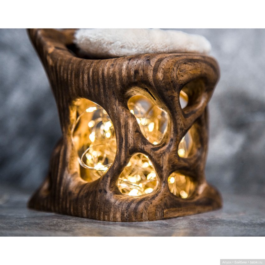 Стульчик с подсветкой — Мебель для кукол и домиков: фото