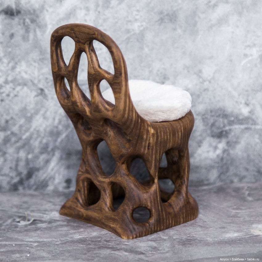 Стульчик с подсветкой — Мебель для кукол и домиков: фото (фото 5)