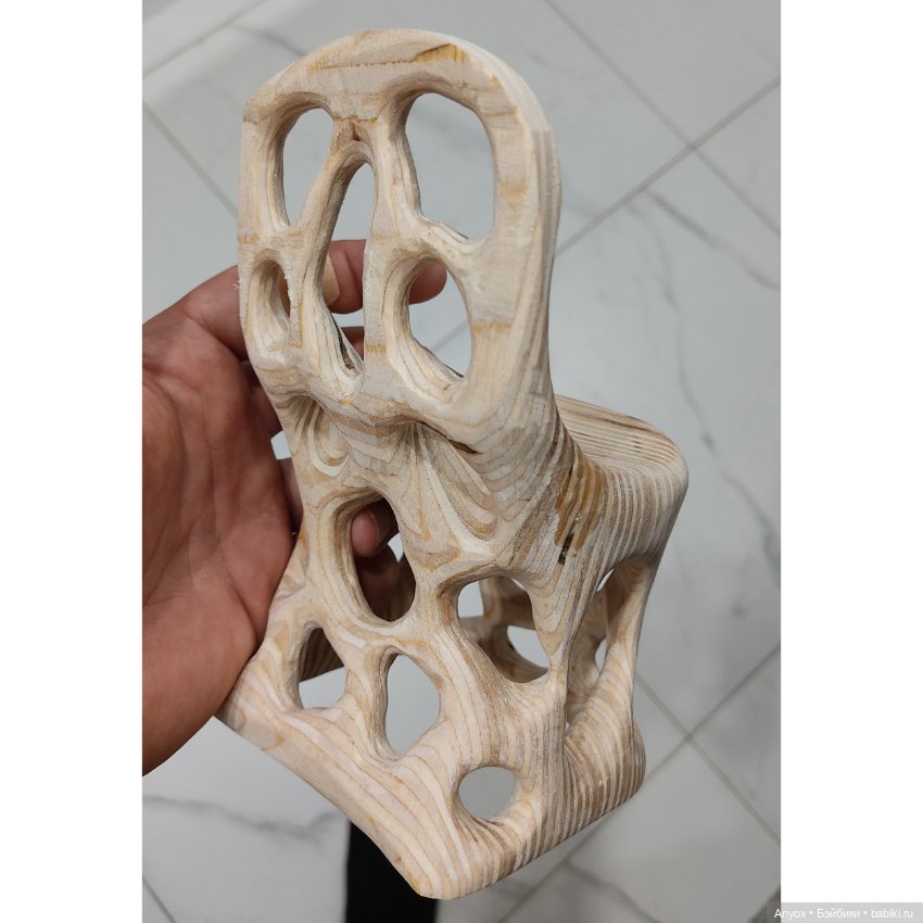 Стульчик с подсветкой — Мебель для кукол и домиков: фото