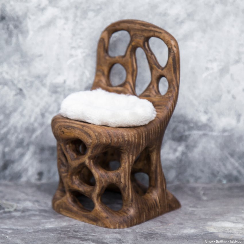 Стульчик с подсветкой — Мебель для кукол и домиков: фото