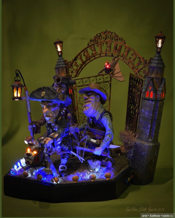 Диорама «Охотники на вампиров» от автора Ларс-Арне Халт (фото 9)