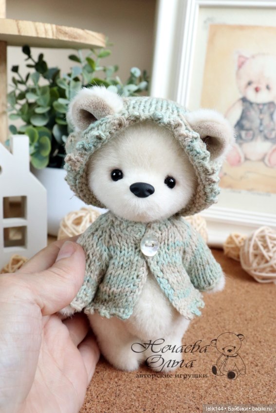 Тедди мишка Хлоя — Авторские мишки Тедди и друзья: фото (фото 5)