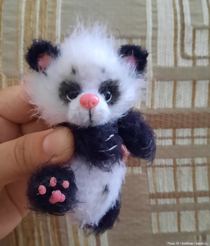 Пандочка девочка — Вязаные игрушки и амигуруми: крючком (фото 6)