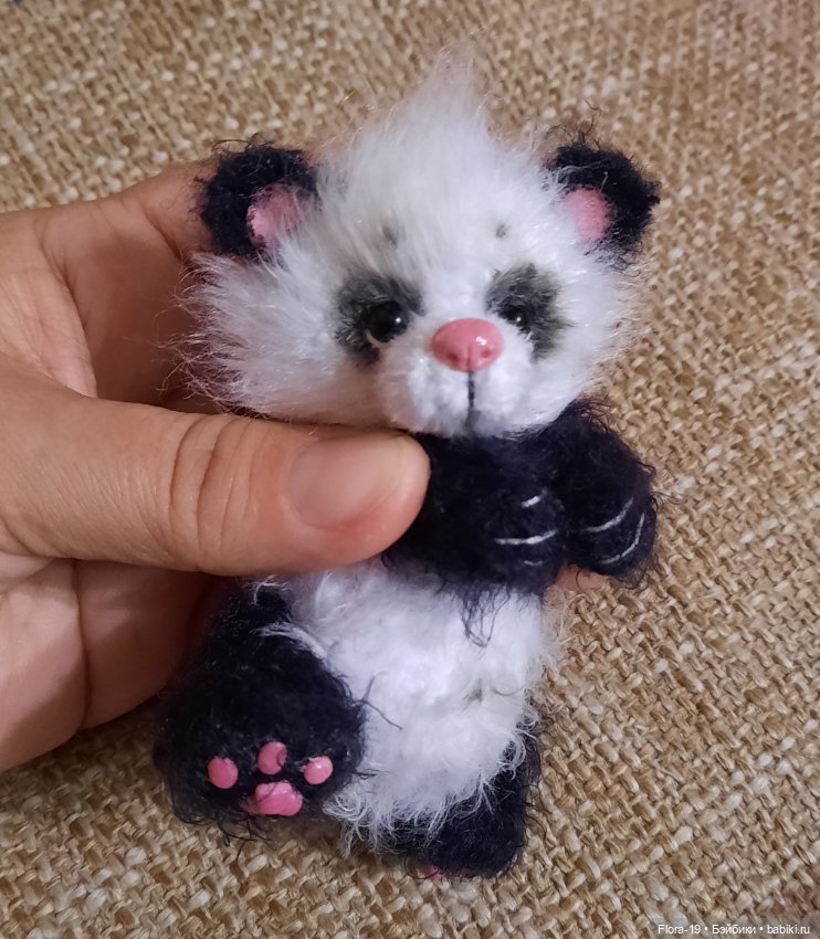 Пандочка девочка — Вязаные игрушки и амигуруми: крючком (фото 4)