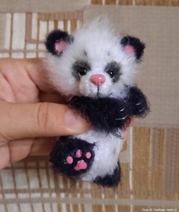 Пандочка девочка — Вязаные игрушки и амигуруми: крючком