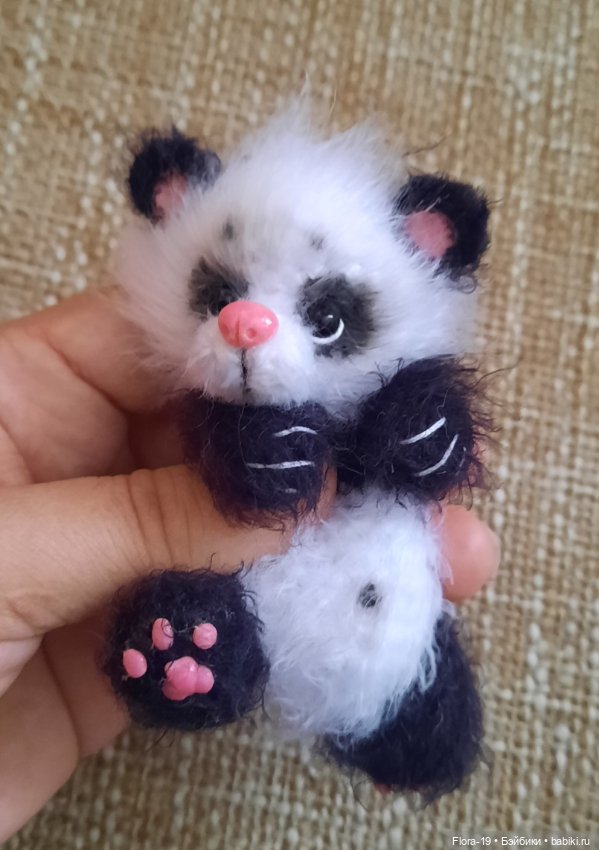 Пандочка девочка — Вязаные игрушки и амигуруми: крючком (фото 5)