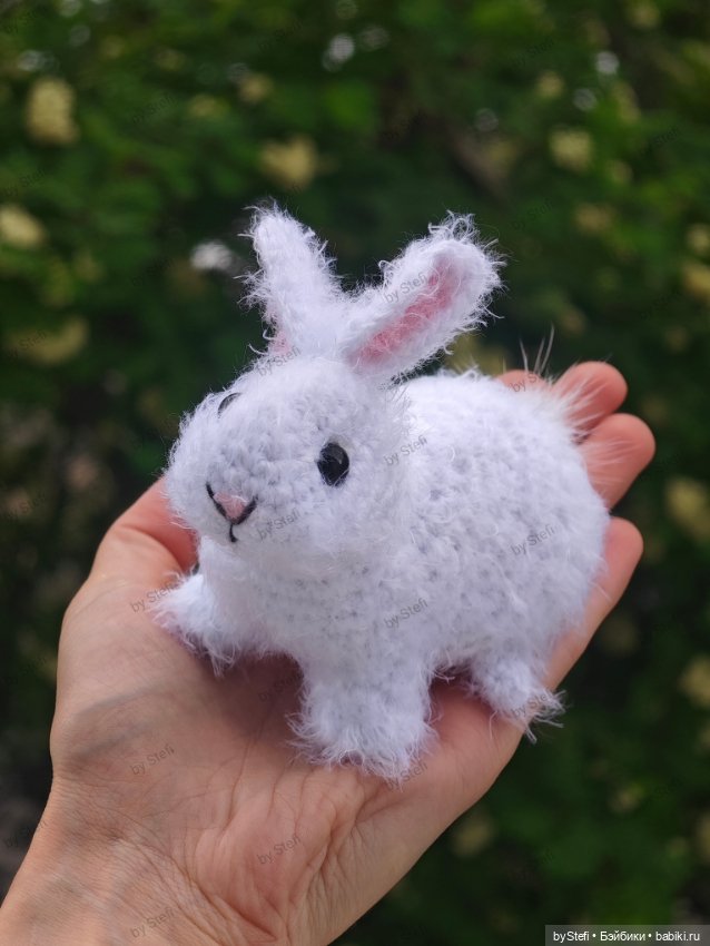 Кролик — Вязаные игрушки и амигуруми: крючком (фото 3)