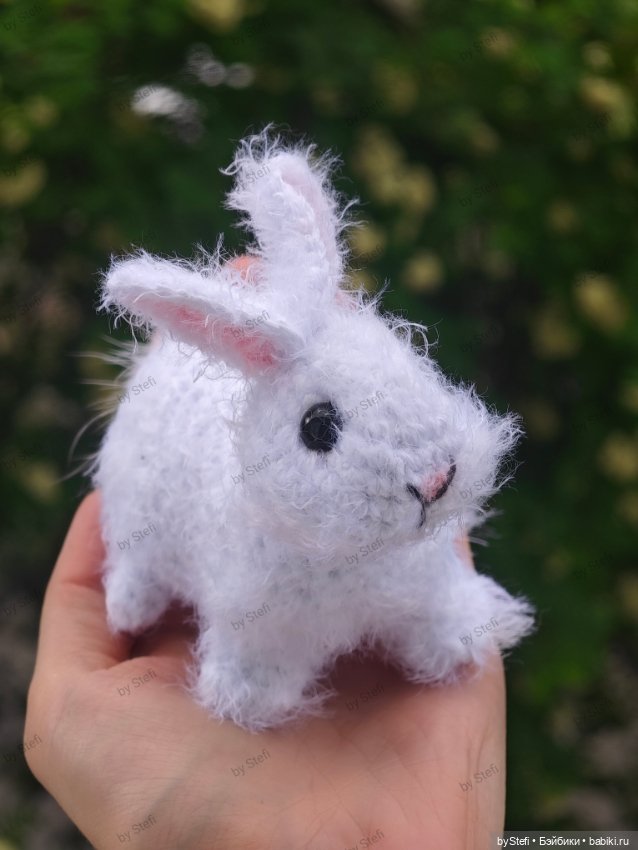 Кролик — Вязаные игрушки и амигуруми: крючком