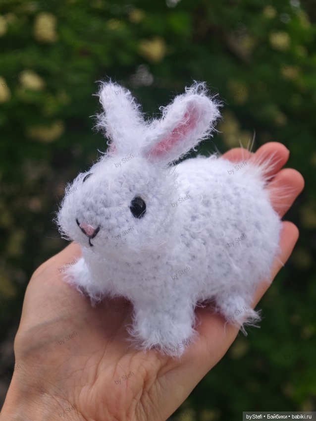 Кролик — Вязаные игрушки и амигуруми: крючком (фото 2)