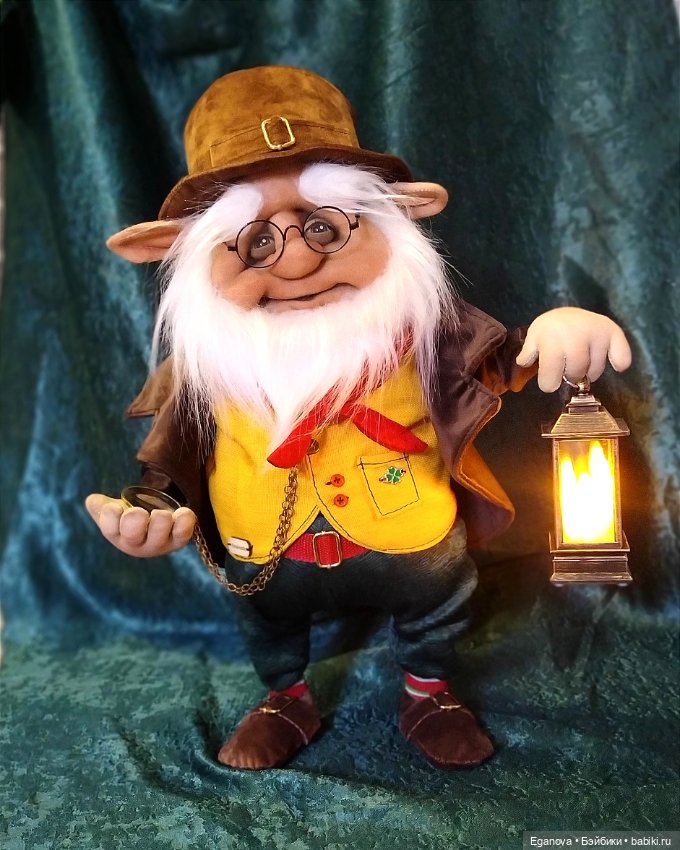 Лепрекон — Куклы из капрона и чулочной техники: авторские игрушки