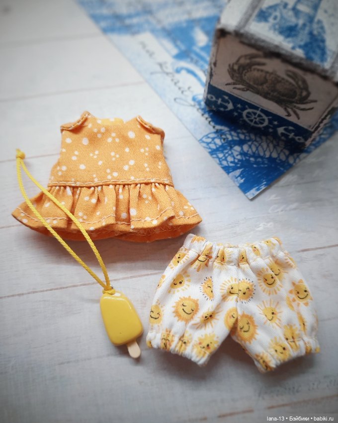 Летняя коллекция — Одежда и обувь для кукол своими руками: фото (фото 2)