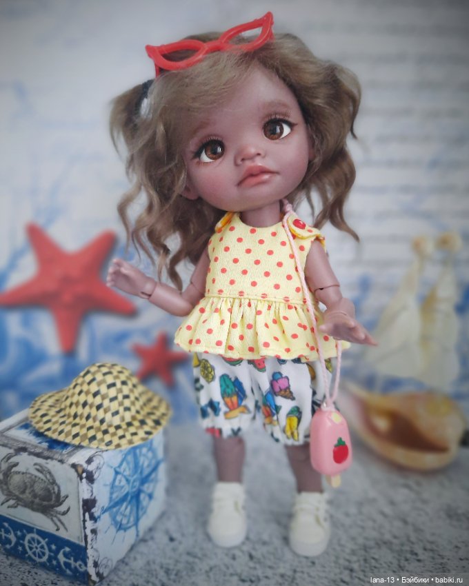 Летняя коллекция — Одежда и обувь для кукол своими руками: фото (фото 3)
